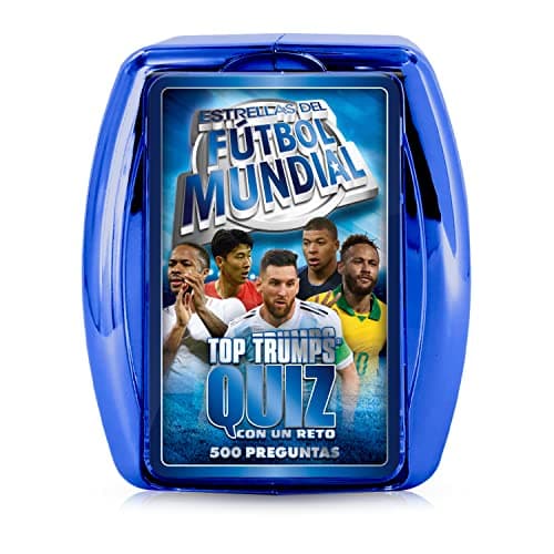 Top Trumps Quiz Jugadores De Fútbol - Juegos Infantiles: Trivia Para 2+ Jugadores Desde 8 Años - ¡Adivina Preguntas Sobre Tus Futbolistas Favoritos Y Gana! Ideal Para Tu Colección De Fan.
