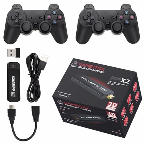 Consola Retro de Videojuegos Retro X2 Plus, Mando inalámbrico, 30000 Juegos, 3D, HD, TV, PS1 emuladores para más de 30/GBA, Regalo para niños y Adultos (64GB)