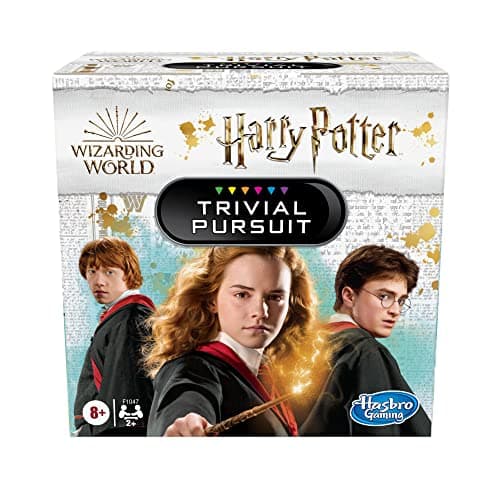 Hasbro Gaming Trivial Pursuit Harry Potter, desafío Trivial en versión compacta para 2 o más Jugadores, 600 Preguntas, a Partir de 8 años