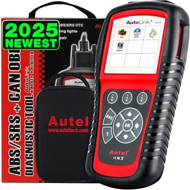 Autel AutoLink AL619 2025 Escáner OBD2 Más Nuevo, ABS, Herramienta de Escaneo de Airbag SRS, Apagar Luces de Advertencia, Prueba Lista, Versión Avanzada. de MaxiScan MS309/ AL519/ ML519/ ML619