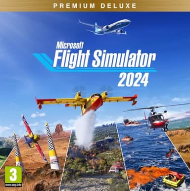 Microsoft Flight Simulator 2024 Premium Deluxe Edition │ Xbox & Windows - Código de descarga del juego