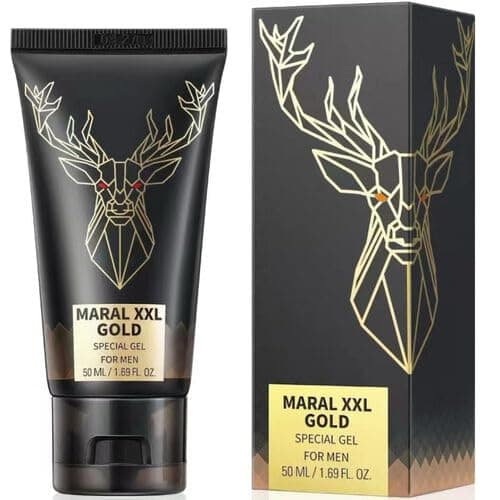 Gel Potenciador para Hombre XXL Gold | Aumenta la Longitud y el Grosor | Aumenta el Riesgo Sanguíneo | Reduce el Tiempo de Recuperación| Ingredientes Naturales | Gel Especial para Hombres