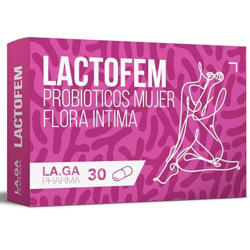 Probioticos Mujer Flora Intima. Ayuda contra Vaginosis Bacteriana, Candida y Cistitus. Lactobacillus Reuteri, Rhamnosus, Crispatus, Acidophilus y Boulardi. 30 Cápsulas Gastroresistentes, 1 Mes