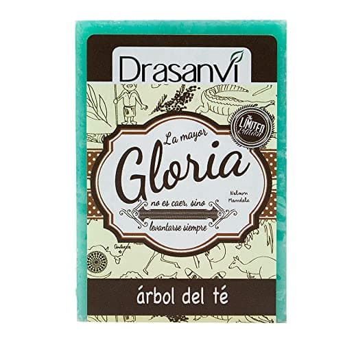 DRASANVI JABÓN DE ÁRBOL DEL TÉ - BACTERICIDA - FUNGICIDA - VEGANO - 100g