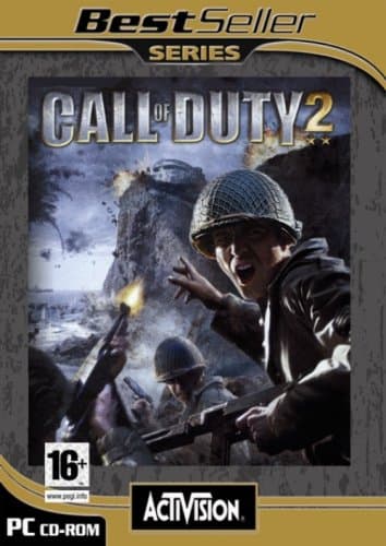 Activision Call of Duty 2, PC Básico PC Inglés vídeo - Juego (PC, PC, FPS (Disparos en primera persona), Modo multijugador, T (Teen), Soporte físico)