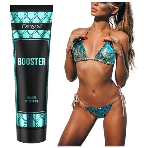 Onyx Booster Acelerador del Bronceado sin Autobronceador - Solarium Crema & Crema Solar - Melanin Boost
