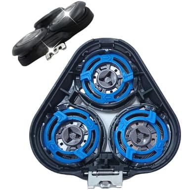 SH50/52 Cabezales de Repuesto Compatibles con Philips Serie 5000&6000 - Recambio para Afeitadora de Cabeza Redonda(S5xxx)
