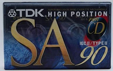 TDK SA90 - Cinta de audio/video (90 min)