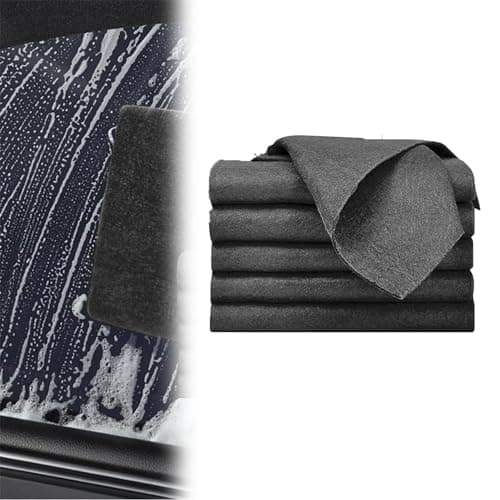 Serenosole AquaGlide Cloths Best Absorbent Cloths 2024,Thickened Magic Cleaning Cloth,Microfiber Cleaning Towels,Reusable Streak Free & Lint Free Microfiber Cleaning Cloths,30 x 30 cm. (10Pcs)