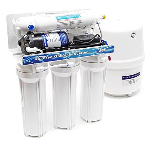Naturewater NW-RO50-A1 Equipo osmosis inversa (RO) 5-Etapas 180l/día Con bomba de aumento de presión