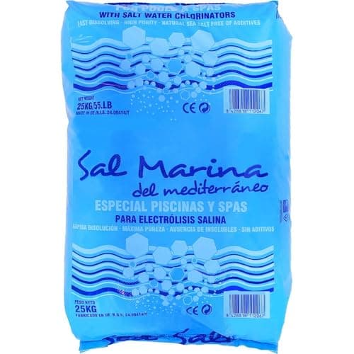 1 Saco de Sal Fina Especial Piscinas 25 kg - Rapida disolución