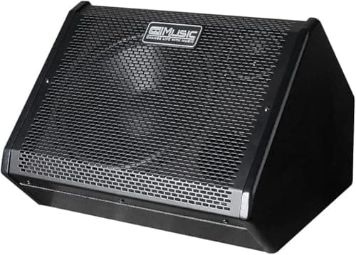 Coolmusic DM80 80W Bluetooth Personal Monitor Amplificador Tambor eléctrico Amplificador Altavoz, Altavoz de Teclado