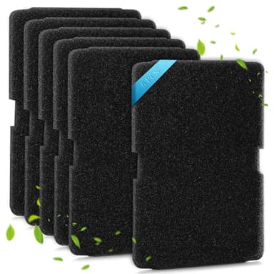 6 filtros para secadora Beko 2964840100, 240 x 155 x 10 mm, filtro para secadora Beko de condensación y bomba de calor