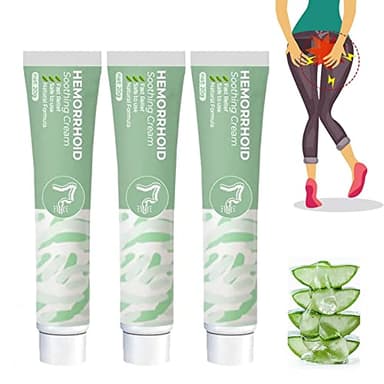 Crema calmante de hemorroides Koltax alemán, ungüento de hierbas naturales para hemorroides Koltax, crema para hemorroides, crema calmante de hemorroides para todas las edades (3 PCS)