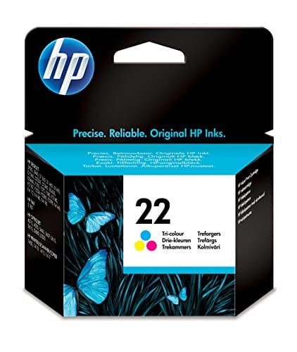 HP 22 Tri-color Original Ink Cartridge - Cartucho de tinta para impresoras