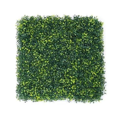 Valyria Home - Jardín Vertical Artificial Exterior o Interior - Jardín Deseado Claro - Planta Artificial para Pared Moderno - Pack 8 Paneles 50x50 cm - Decoración Diseño Moderno - Proteccion UV