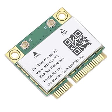 Tarjeta MC-AC7265 Mini PCI-E 802.11a/b/g/n/AC Gigabit Dual-Band Bluetooth 4.2 Tarjeta de Red inalámbrica 1200M 2.4/5G Mini PCI-E Tarjeta de Red de Media Altura para win7/win 8/Win 10