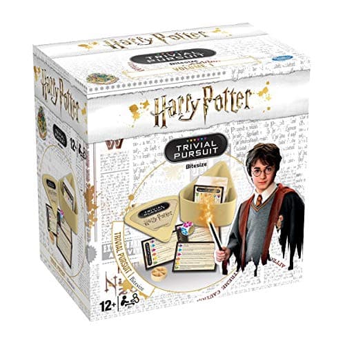 Winning Moves Trivial Pursuit Bitesize Harry Potter, Color Rosso, 13.5 x 9 x 13.5 cm (36658)