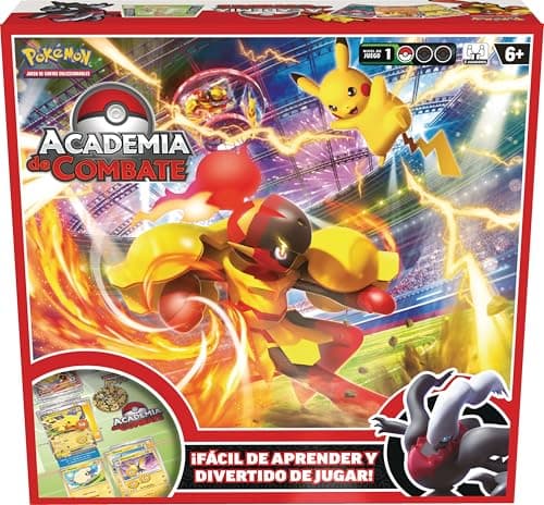 JCC Pokémon: Academia de Combate del Juego de Cartas Coleccionables Pokémon (Pikachu ex, Armarouge ex y Darkrai ex)