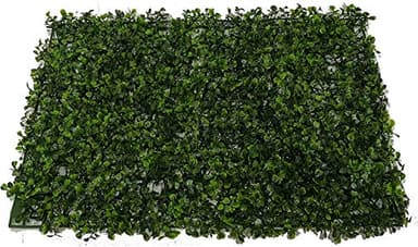 SZ Plancha Alfombra de Césped Artificial 60 * 40cm Jardín Vertical Decoración Interior Pared Hierba (Boj)