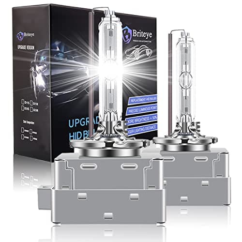 Briteye Bombillas Xenon D1S 35W 85V 6000K Luz Blanca Faros de Coche (2pcs)