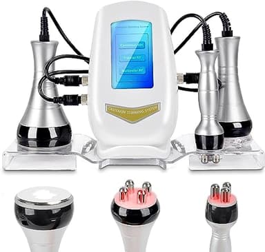 40K Máquina de Adelgazamiento, 3 En 1 Máquina de Belleza, 3 En 1 Máquina Instrumento Cuerpo, Radiofrecuencia Facial Máquina Cosmética Para Reafirmar y Modelar