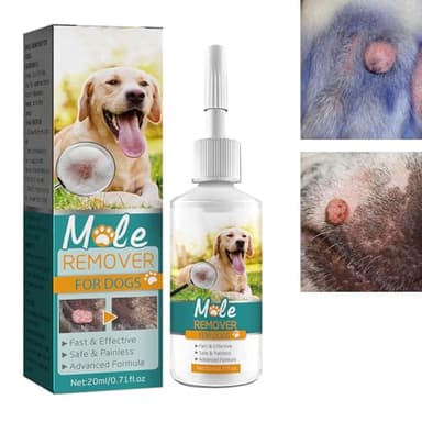 GNAUMORE Removedor de Marcas de Piel,Crema para Verrugas de Mascotas para Perros Y Gatos,Removedor De Verrugas para Perros,Tratamiento de Eliminación de Verrugas y Verrugas de Acción rápida1pc