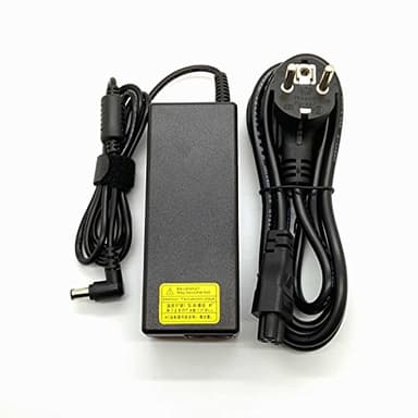 PIEZAS-PORTATILES.COM Reemplazo de Adaptador Cargador Compatible LG R51 LG R510 19,5v 4,7a 6.5mm * 4.4mm