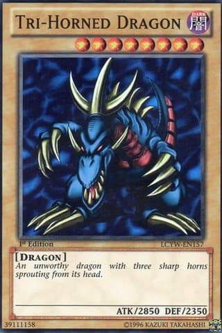 Yu-Gi-Oh! - Tri-Horned Dragon (LCYW-EN157) - Legendary Collection 3: Yugi's W...