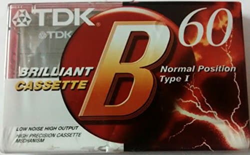 TDK 1 Cinta Virgen Cassette B60 - Ref.1906
