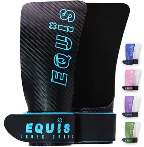 Calleras para Cross Training Profesionales. Protección Antideslizante para Manos con Soporte de Muñeca. Ideales para gimnásticos, calistenia y entrenamientos de alta intensidad (N-Negro)