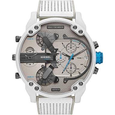 Diesel Reloj Analógico para Hombre de Cuarzo con Correa en Cuero DZ7419