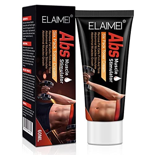 Crema Adelgazante Abdominal, Crema para quemar grasa Crema Reafirmante para los Músculos Firme Potenciador del Adelgazamiento para Adelgazar y Mejorar el Entrenamiento (60G)