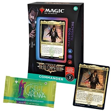 Magic: The Gathering Streets of New Capenna Commander Deck Maestros Massacre + Collector Booster Sample Pack