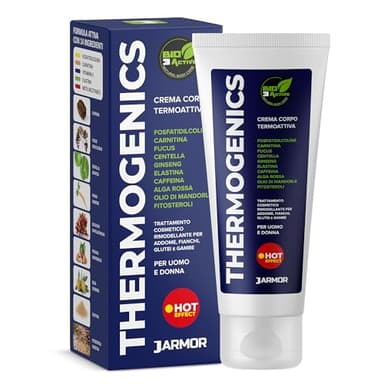Crema Reductora Abdomen, Crema Quema Grasas Abdominal Potente y Rapido, Anticelulitica, Anti Cellulite, Reafirmante, Adelgazante Efecto Calor Mujer Hombre Jarmor 200 ml
