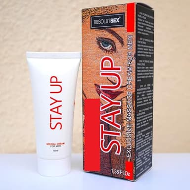Crema retardante Stay Up – Sensación refrescante - Crema especial para hombres - 40 ml