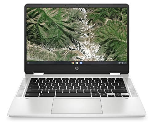 HP Chromebook x360, Touch/14 Pulgadas Full HD Antideslumbrante Inteligente IPS, Intel PENTIUM N5030 (Gemini Lake R), 4GB RAM, 64 GB eMMC, Chrome OS, 14a-ca0260nd, Plata