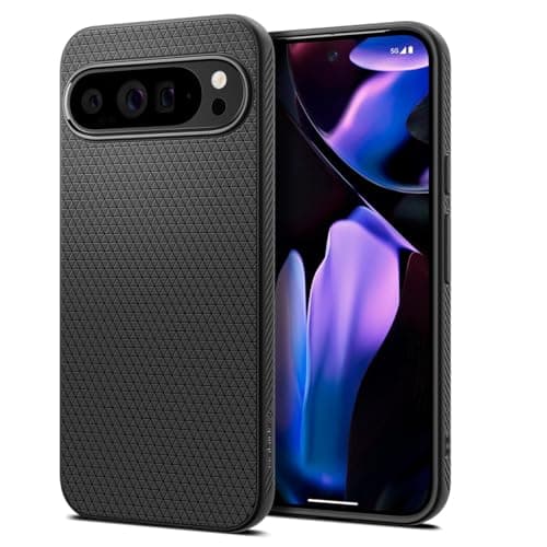 Spigen Funda Liquid Air Compatible con Google Pixel 9 Pro XL - Negro Mate
