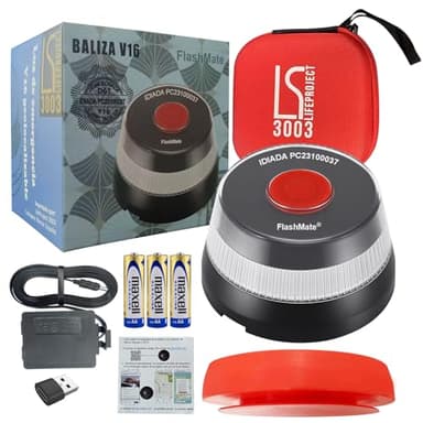 LifeProject3003 - Luz v16 homologada dgt, Luz de emergencia v16 homologada dgt, Baliza v16 homologada dgt con geolocalizador, v16 con geolocalización, Baliza v16 homologada dgt