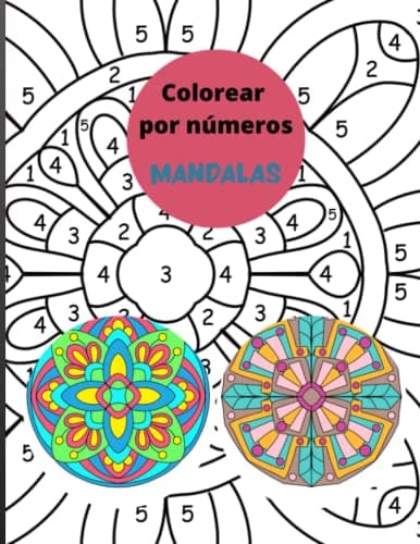 Colorear por números Mandalas