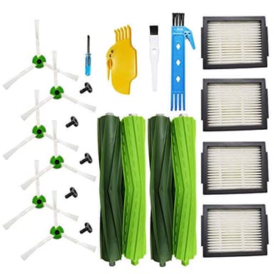 BSDY YQWRFEWYT Piezas de Repuesto para cepillos iRobot Roomba i7 i7+/i7 Plus E5 E6 E7 Series, Kits de Repuesto de Accesorios Roomba i & e Series