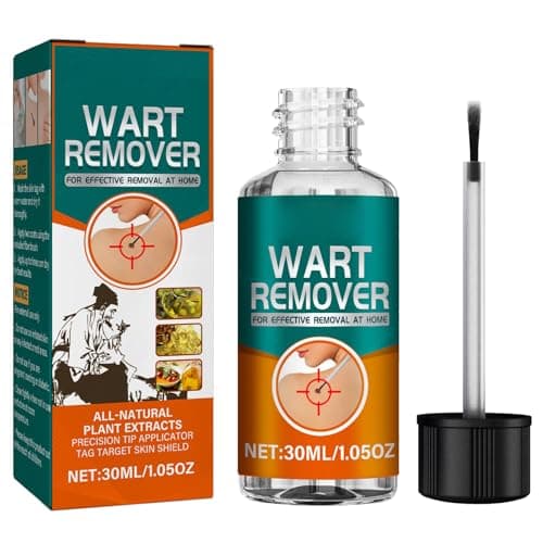 KOAHDE Alivio De Verrugas,Removedor de Verrugas,Agente Anti Verrugas,Quitar Marcas de Piel,Unidades Removedor de Verrugas Seguro,Fácil De Usar,Rápida y Eficaz,30ML