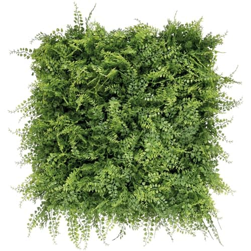BONERVA | Jardín Vertical Artificial Selvático | Pack 4 Piezas 50x50cm (1m²)| Planta Artificial Decorativa para hogar, Oficina, Hotel, Restaurante, etc | MAL1226