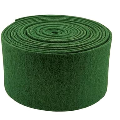 PAMEX Rollo Estropajo. Fibra Abrasiva. Rollo de Estropajo Profesional. Estropajos Limpieza Hogar Cocina Reutilizables. Hosteleria y Uso Domestico. 6 Metros Largo 15 cm Ancho. Verde