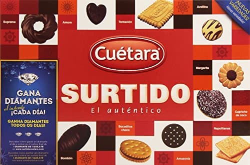 Cuetara Surtido Caja De Galletas - Paquete de 8 x 32.50 gr - Total: 260 gr