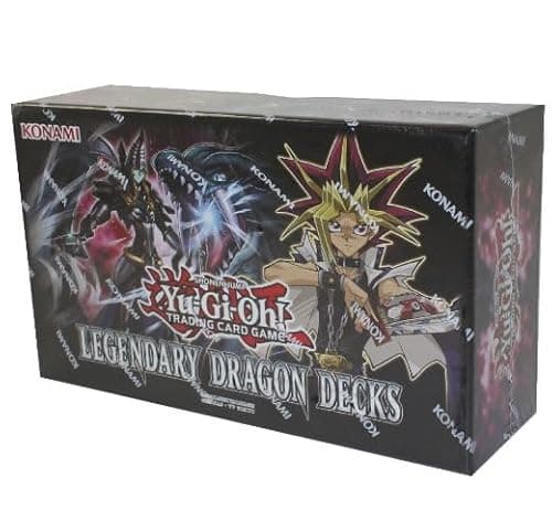 Yugioh Legendary Dragon Decks Unlimited English OVP LEDD + Heartforcards Protección de envío