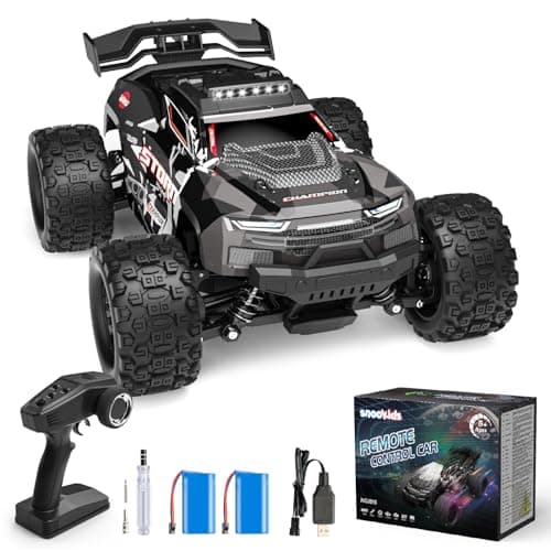 snookids Coche Teledirigido - 2,4 GHz Coche RC Vehículo Todoterreno de Alta Velocidad 40 km/h 1:18, 4WD Coche Radiocontrol Drift Buggy Cars Controlados Juguete Regalo para Niños Adulto