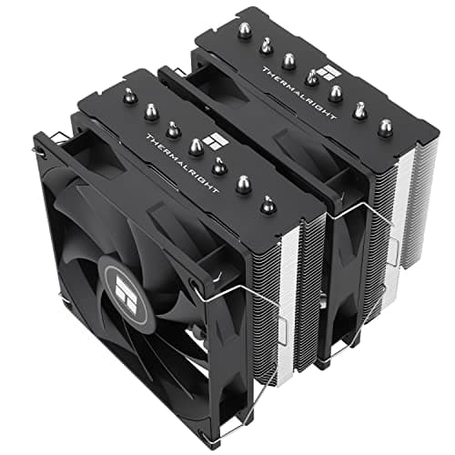 Thermalright Phantom Spirit 120 SE Enfriador de aire para CPU 7 heatpipes, doble 120 mm ventilador PWM, AGHP 4.0 Technilogy, para AMD AM4 AM5/Intel 1700/1150/1151/1200