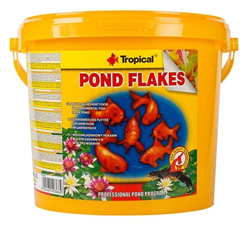 Pond Flakes 5L / 800g - Alimento Multi ingrediente en Forma de Copos para Peces Ornamentales de Estanque