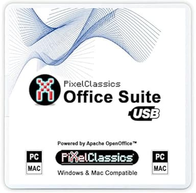 Office Suite 2025 compatible con Microsoft Office 2024, 2021, 365, 2019, 2016, 2013, impulsada por Apache OpenOffice en USB con licencia de por vida para Windows 11, 10, 8, 7, Vista, XP y Mac OS X